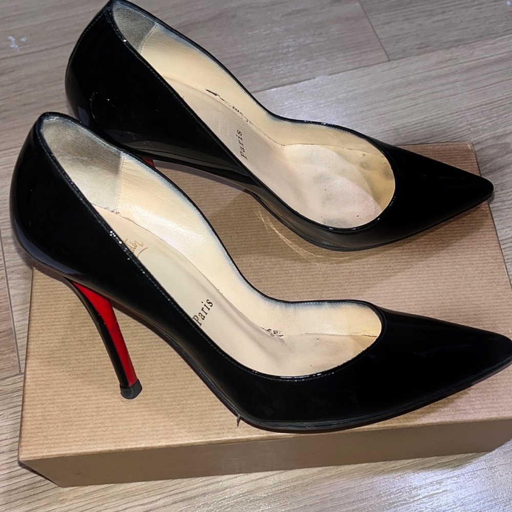 Christian Louboutin black heels